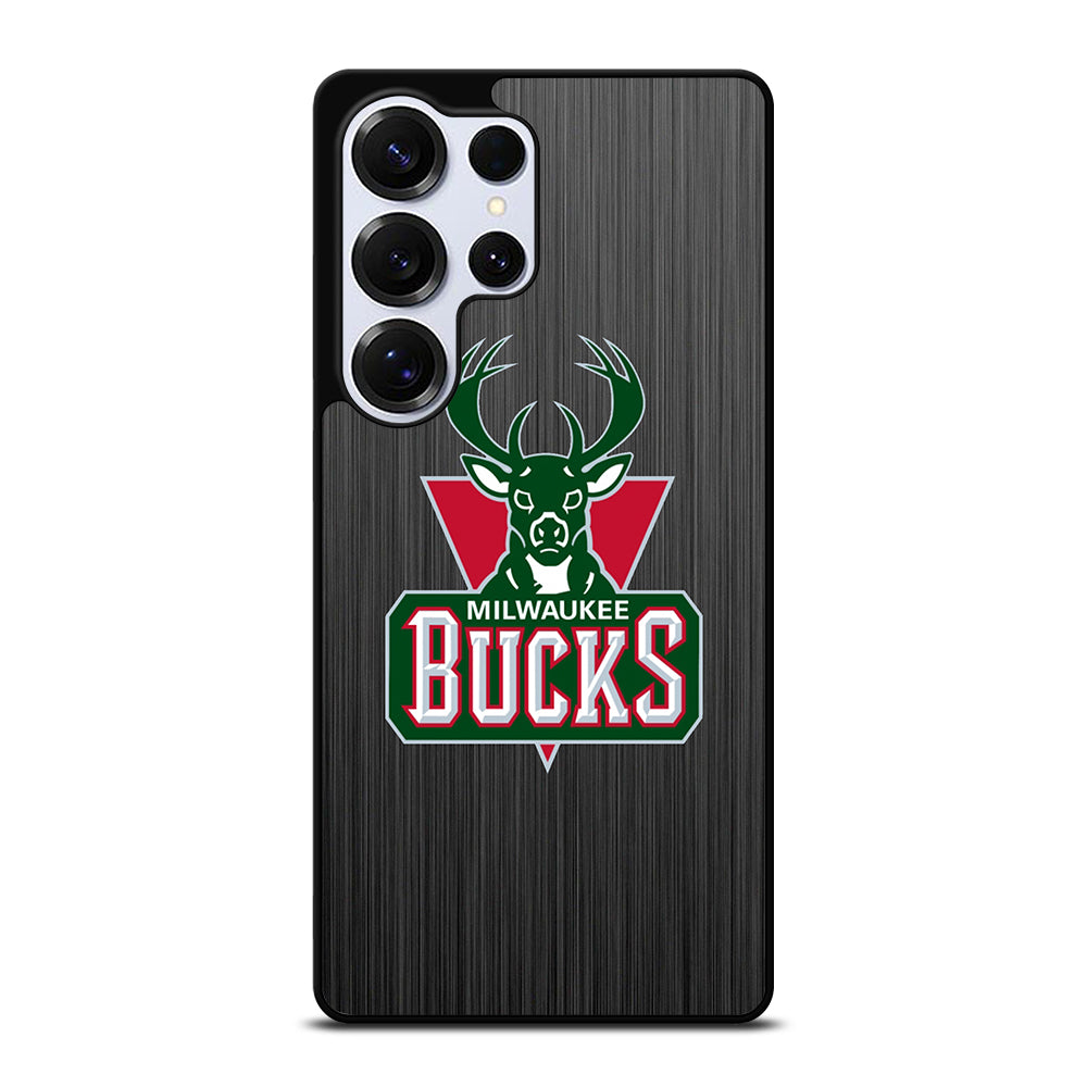 MILWAUKEE BUCKS METAL LOGO Samsung Galaxy S25 Ultra Case Cover