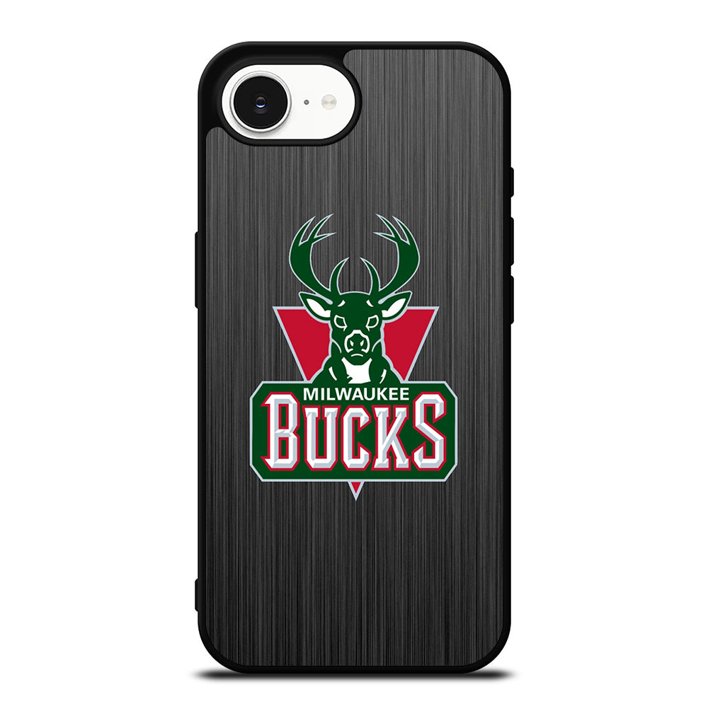 MILWAUKEE BUCKS METAL LOGO iPhone 16e Case Cover