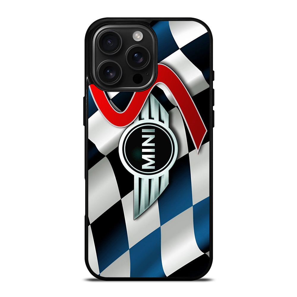 MINI COOPER FLAG IPhone 16 Pro Max Case Cover Casecentro mini-cooper-flag-iphone-16-pro-max-case-cover-casecentro