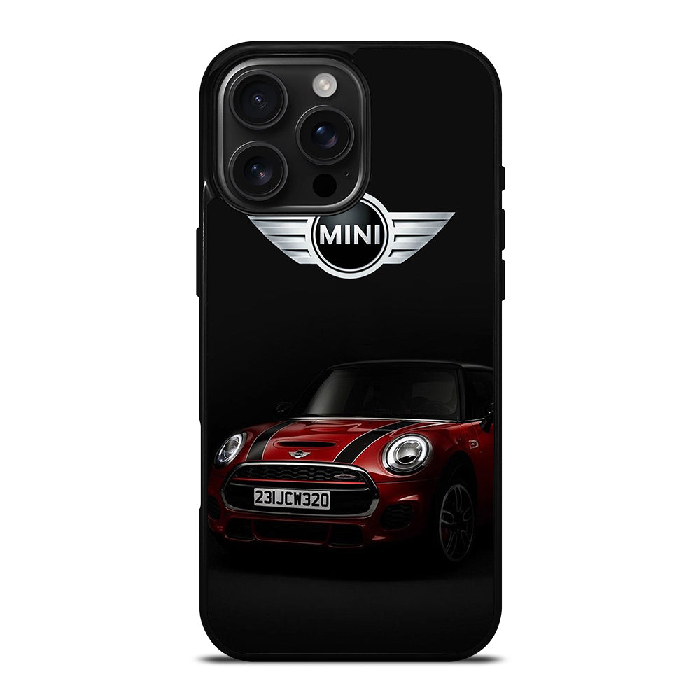 MINI COOPER RED CAR iPhone 16 Pro Max Case Cover