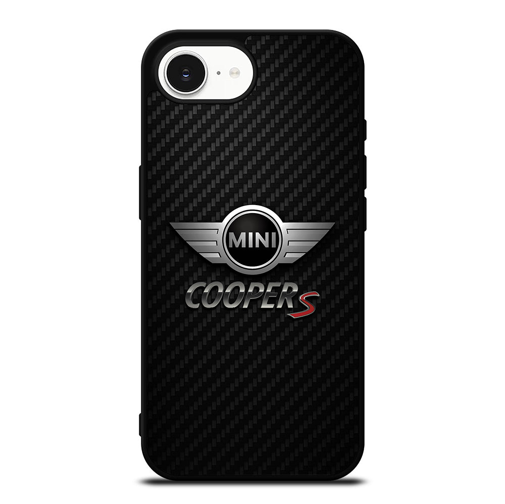 MINI COOPER S CARBON LOGO iPhone 16e Case Cover
