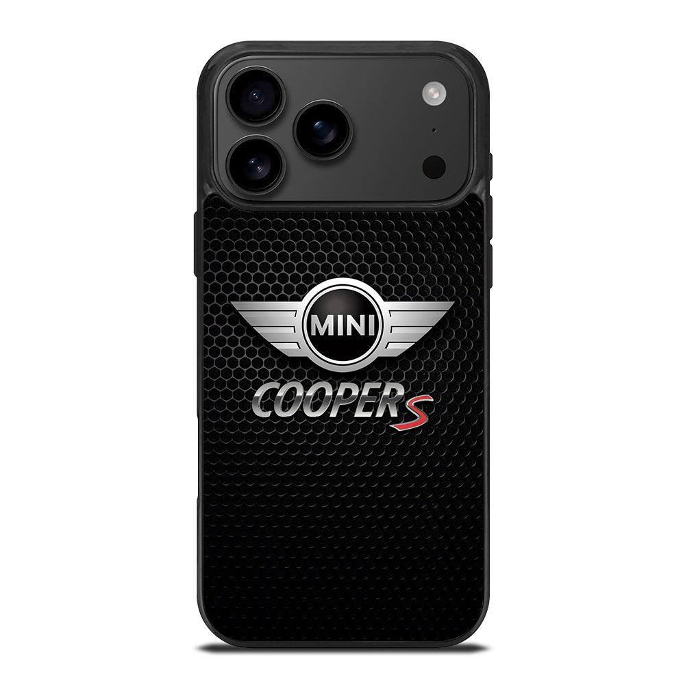 MINI COOPER S METAL LOGO iPhone 17 Pro Max Case Cover