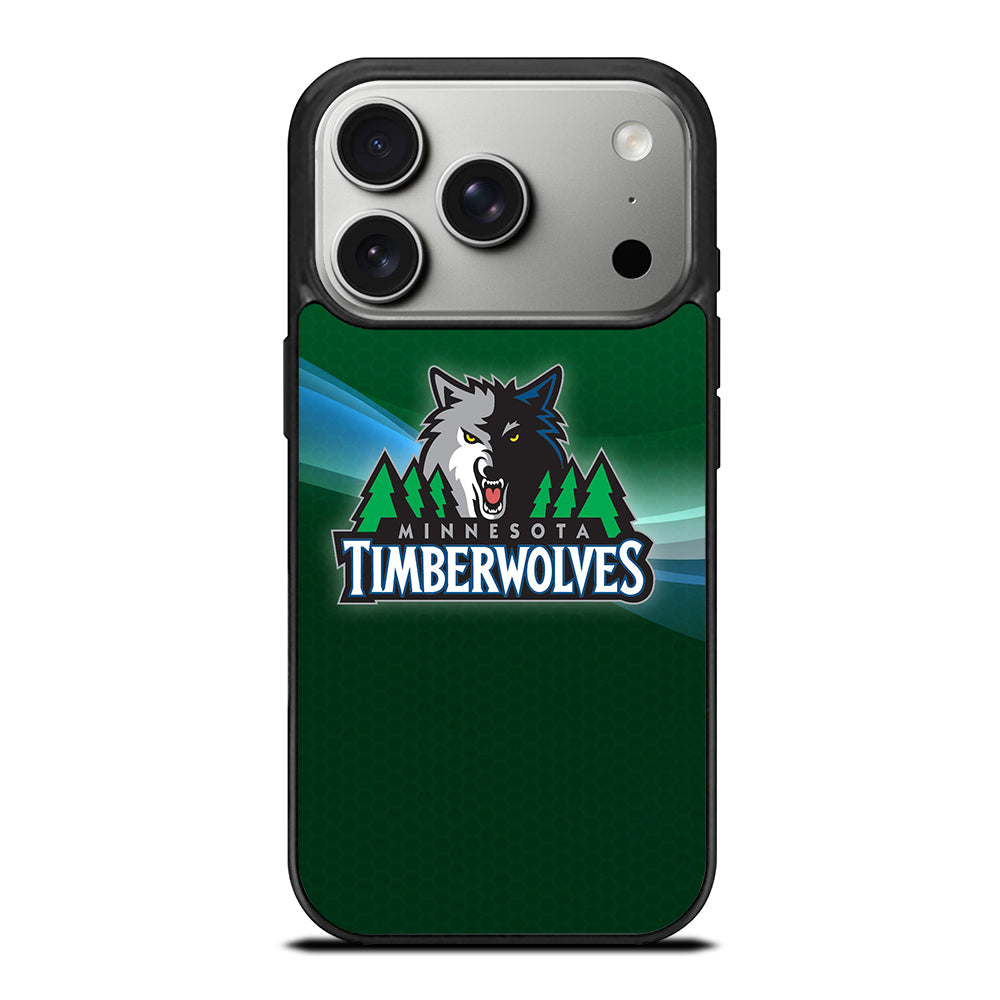 MINNESOTA TIMBERWOLVES BASKETBALL 1 iPhone 17 Pro Case Cover