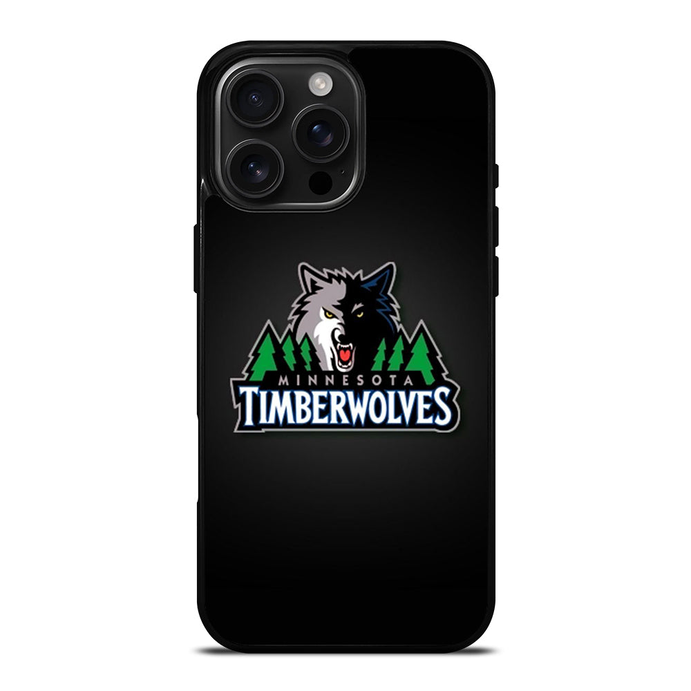 MINNESOTA TIMBERWOLVES BASKETBALL 2 iPhone 16 Pro Max Case Cover