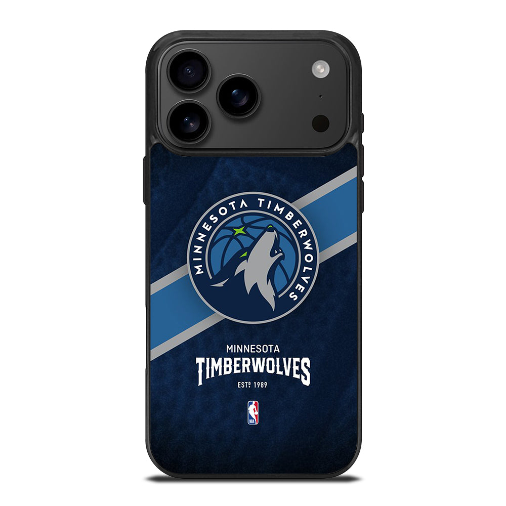 MINNESOTA TIMBERWOLVES NBA LOGO iPhone 17 Pro Max Case Cover