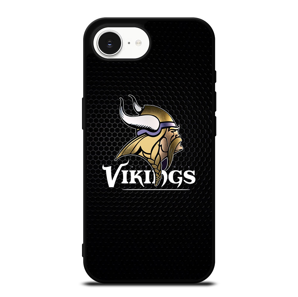 MINNESOTA VIKINGS METAL LOGO iPhone 16e Case Cover
