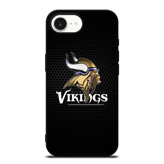MINNESOTA VIKINGS METAL LOGO iPhone 16e Case Cover