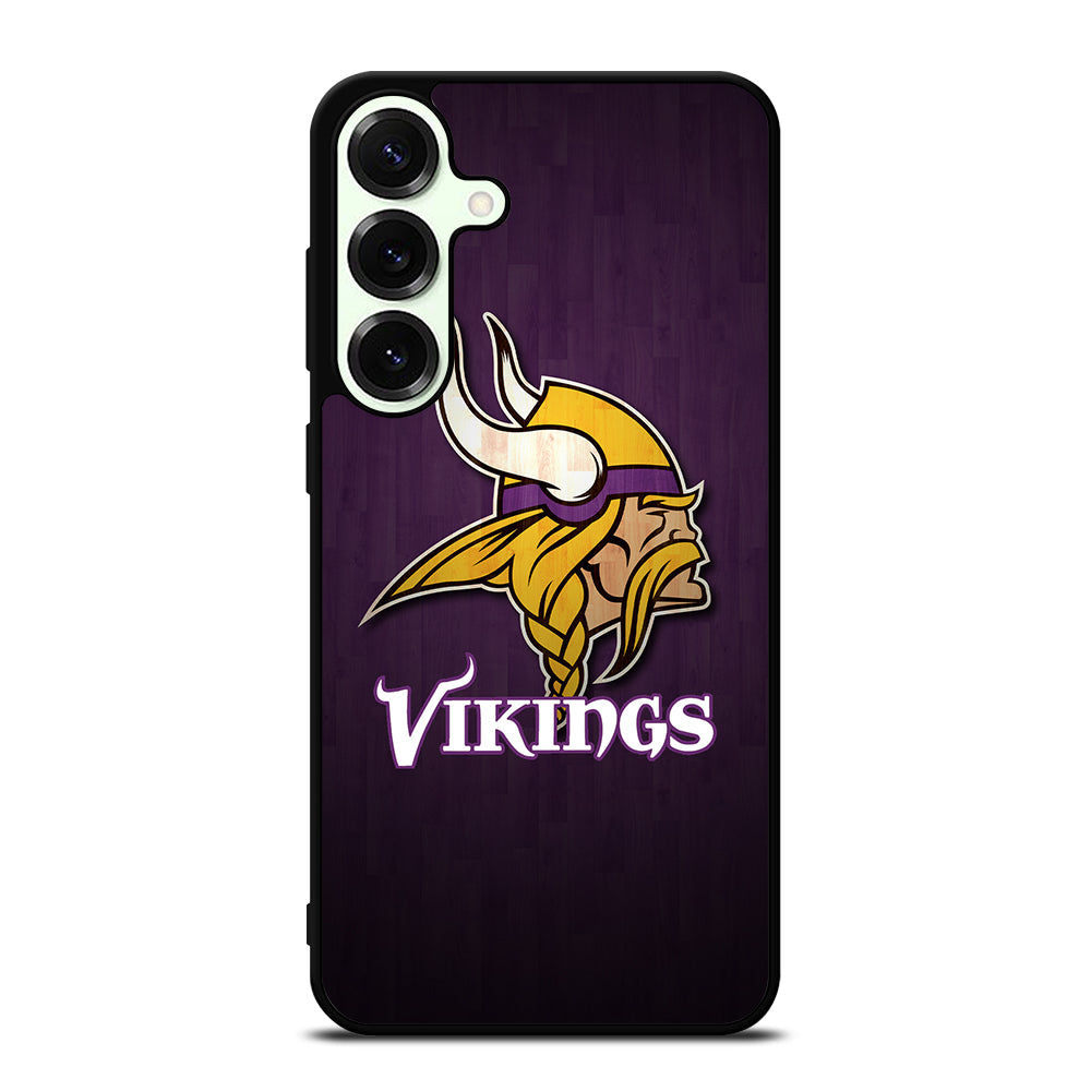MINNESOTA VIKINGS WOODEN LOGO Samsung Galaxy S25 Plus Case Cover