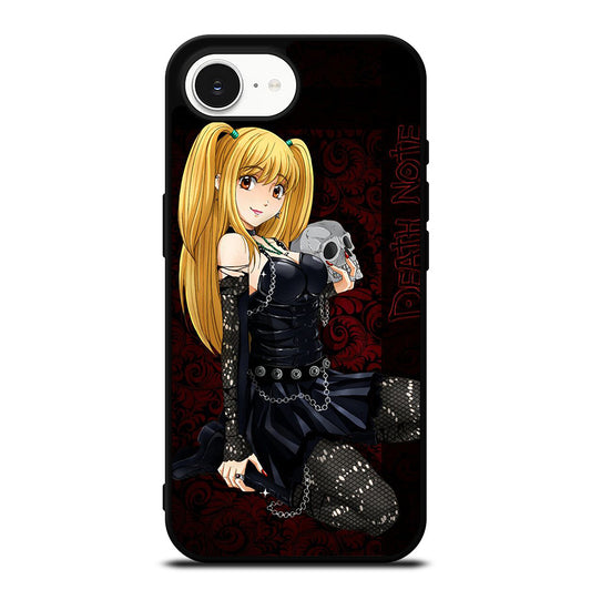 MISA AMANE ANIME DEATH NOTE iPhone 16e Case Cover