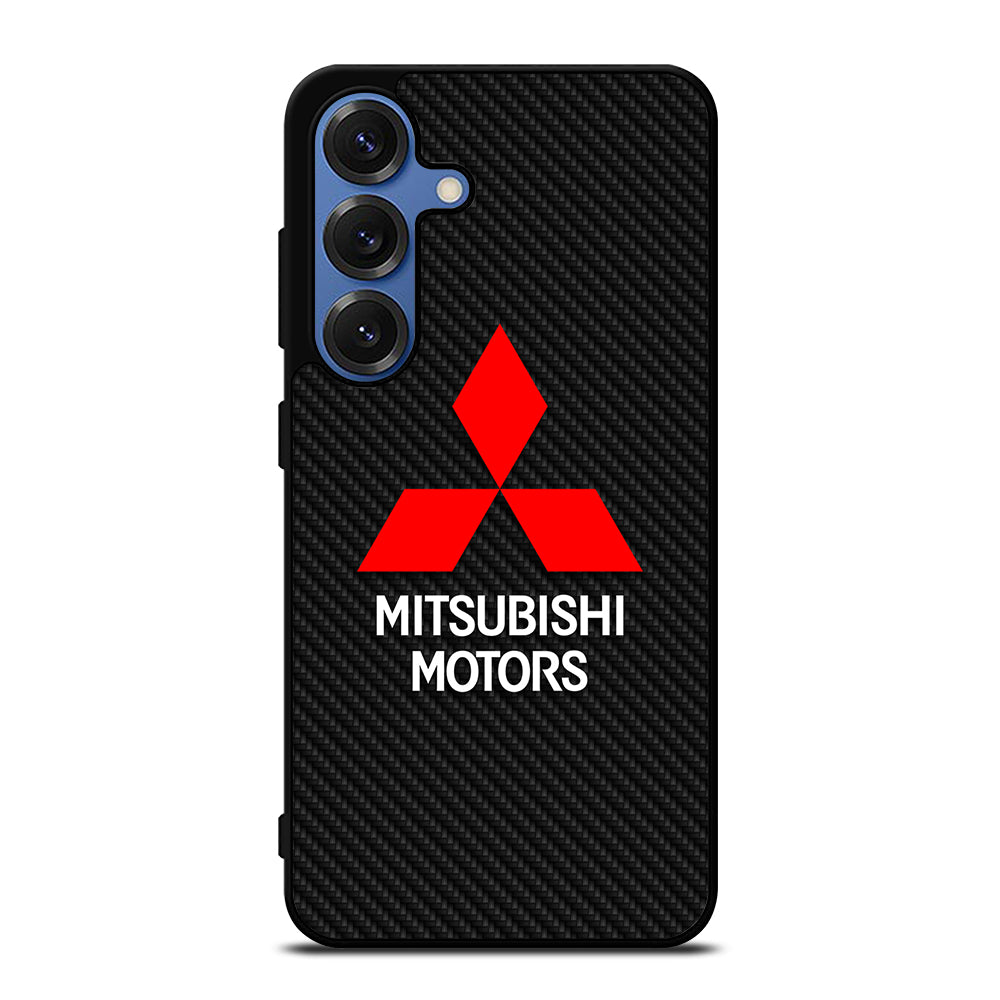 MITSUBISHI MOTORS CARBON LOGO Samsung Galaxy S25 Case Cover