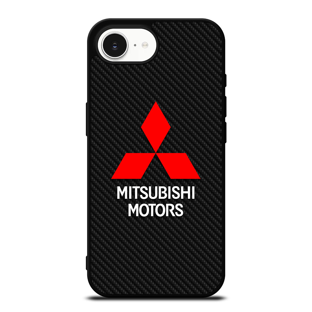 MITSUBISHI MOTORS CARBON LOGO iPhone 16e Case Cover