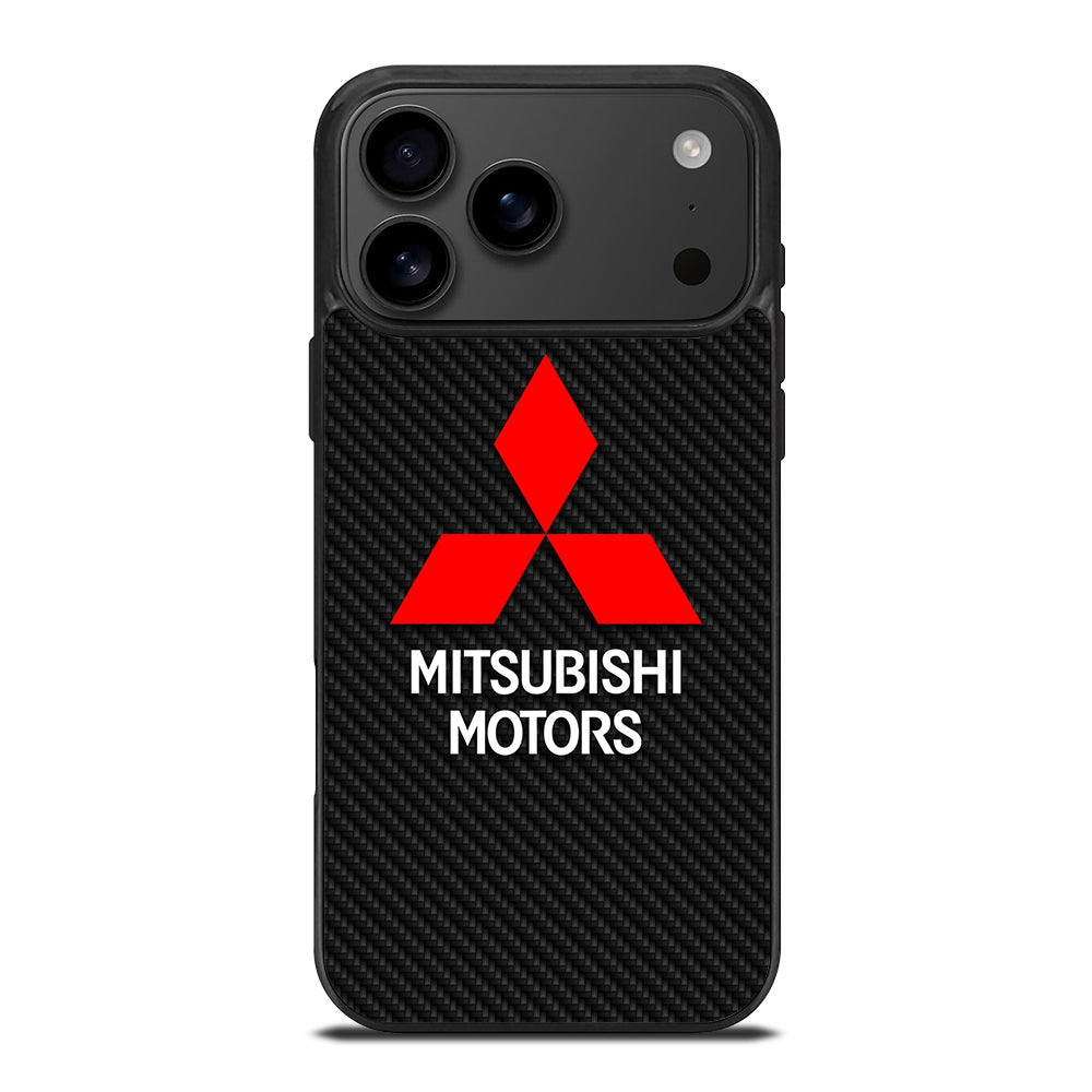 MITSUBISHI MOTORS CARBON LOGO iPhone 17 Pro Max Case Cover