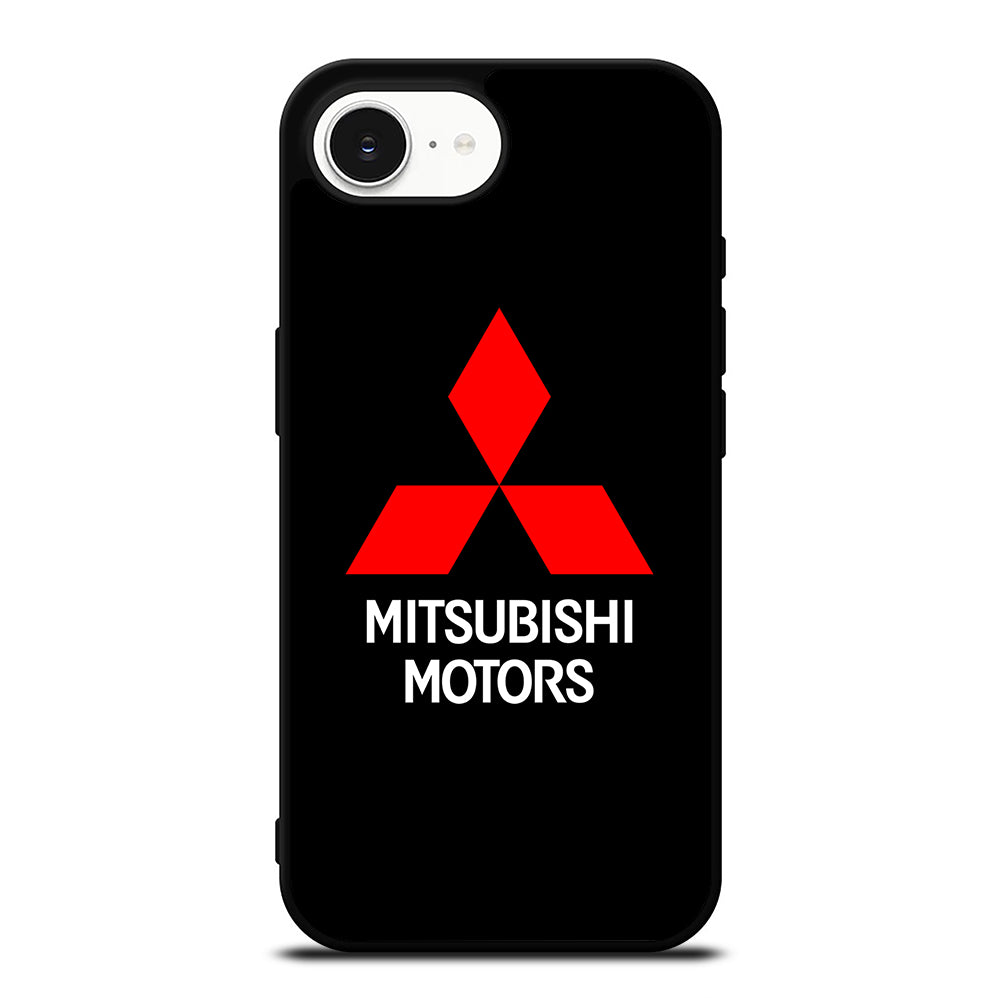MITSUBISHI MOTORS LOGO BLACK iPhone 16e Case Cover