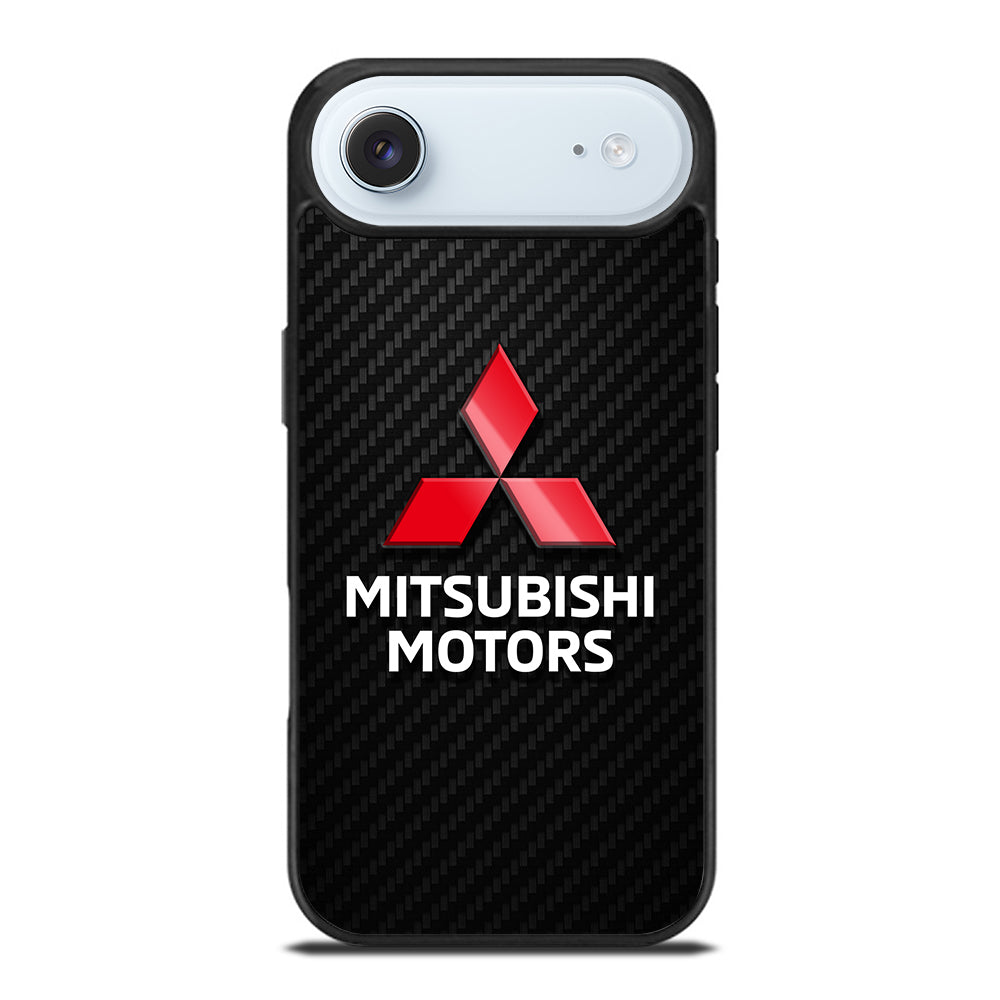MITSUBISHI MOTORS LOGO CARBON iPhone Air Case Cover