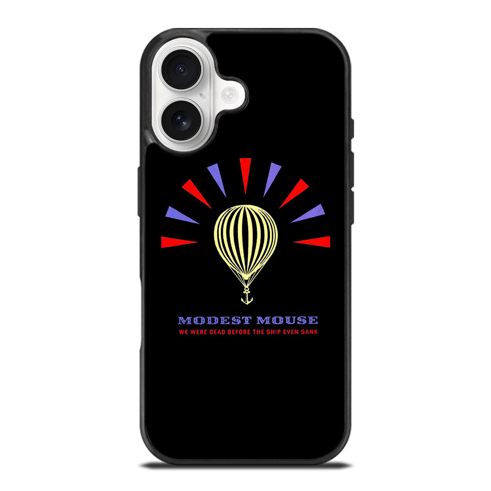 MODEST MOUSE BLACK LOGO iPhone 17 Case Cover