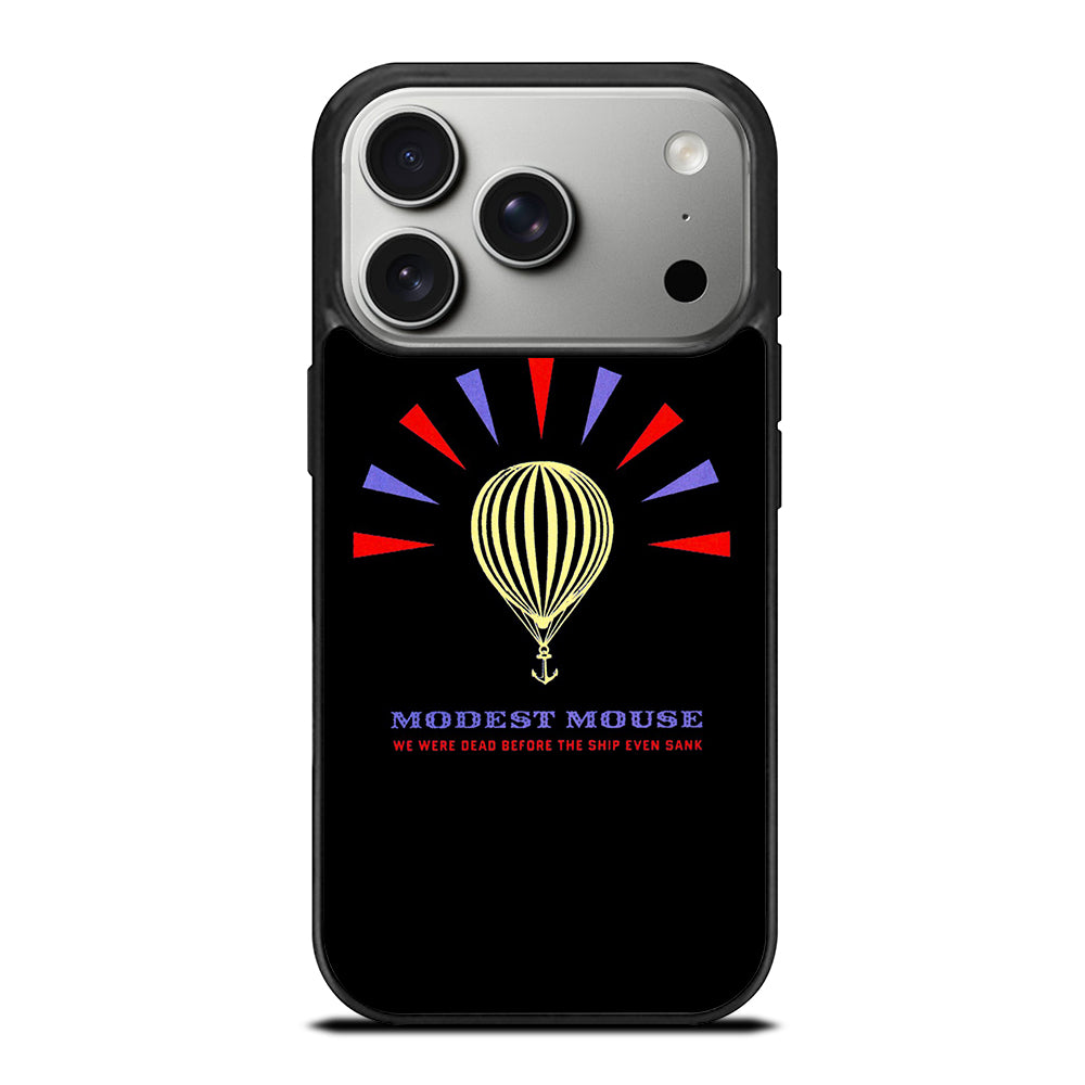 MODEST MOUSE BLACK LOGO iPhone 17 Pro Case Cover