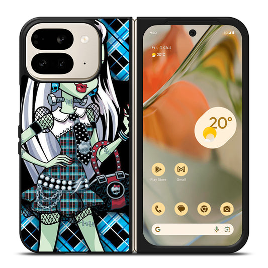 MONSTER HIGH DOLL FRANKIE STEIN CARTOON 2 Google Pixel 9 Pro Fold Case Cover