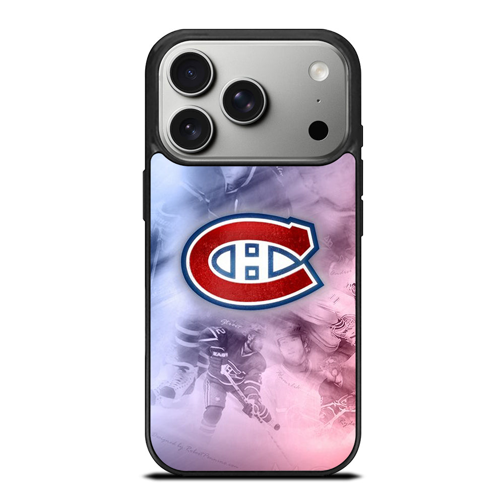 MONTREAL CANADIENS LOGO NHL 3 iPhone 17 Pro Case Cover