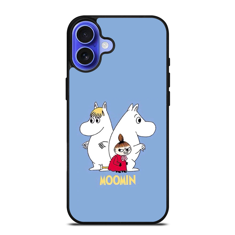 MOOMINS CHARACTERS CARTOON 3 iPhone 16 Case Cover casecentro MOOMINS CHARACTERS CARTOON 3 iPhone 16 Case Cover casecentro
