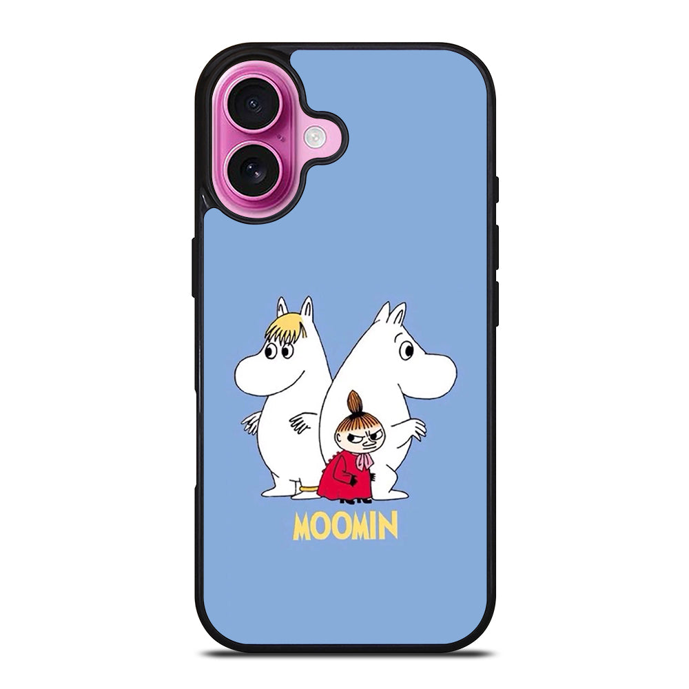 MOOMINS CHARACTERS CARTOON 3 iPhone 16 Plus Case Cover