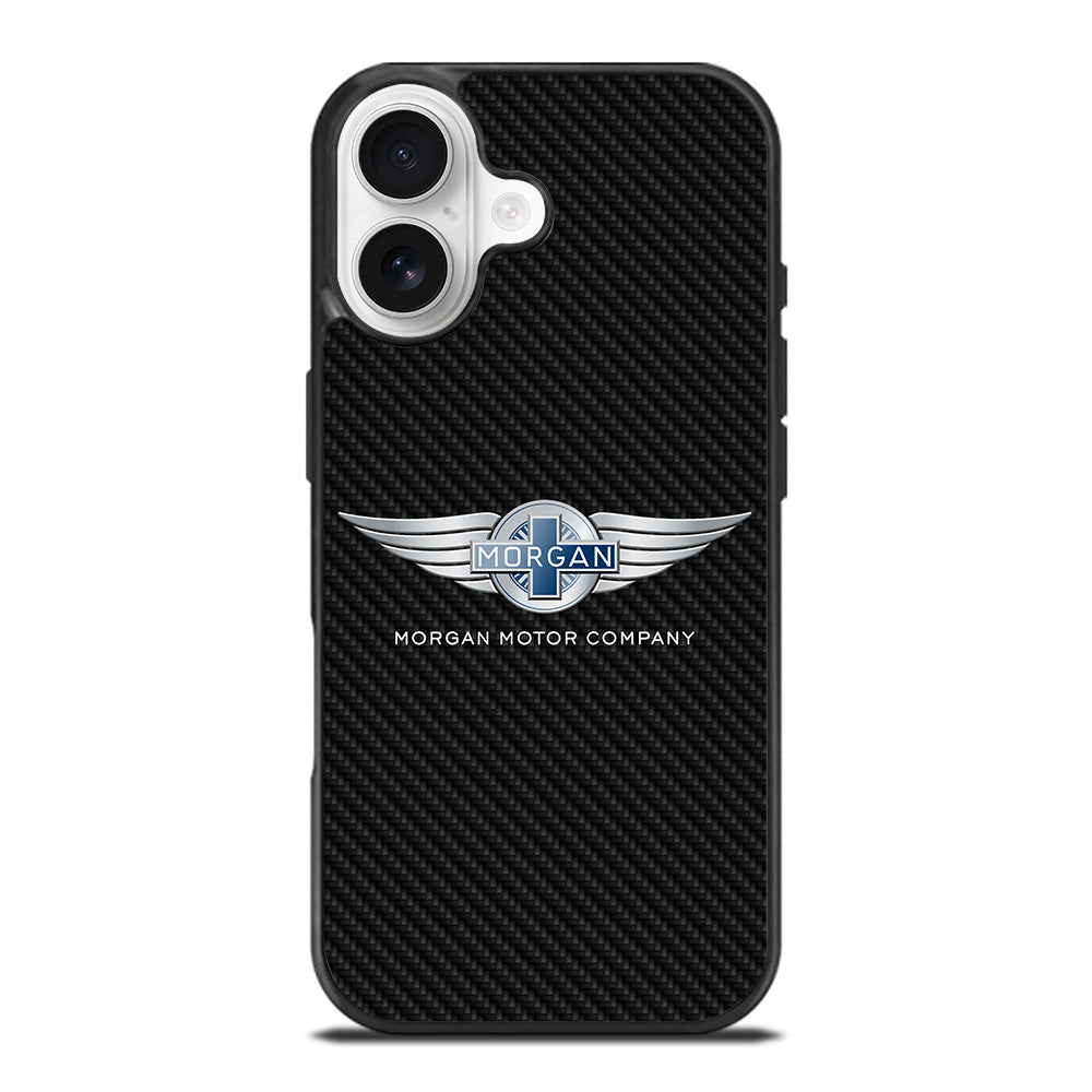 MORGAN MOTOR CARBON LOGO iPhone 17 Case Cover