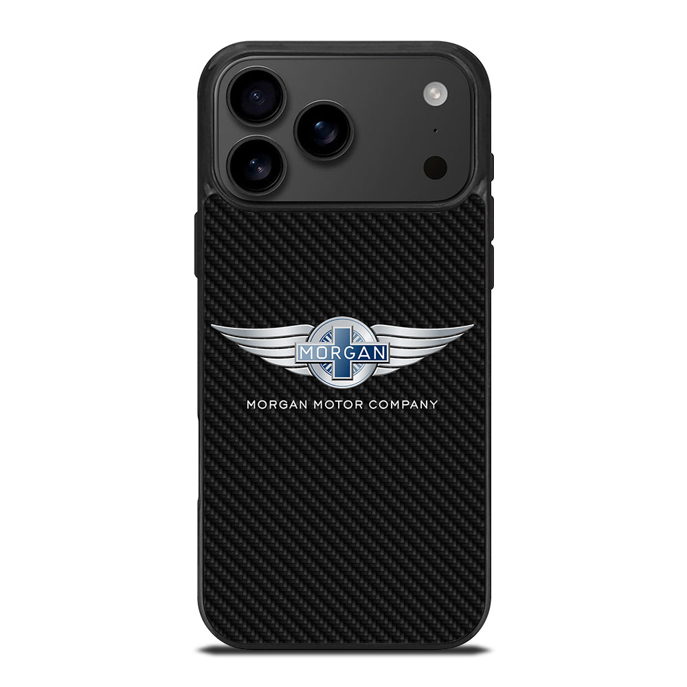 MORGAN MOTOR CARBON LOGO iPhone 17 Pro Max Case Cover