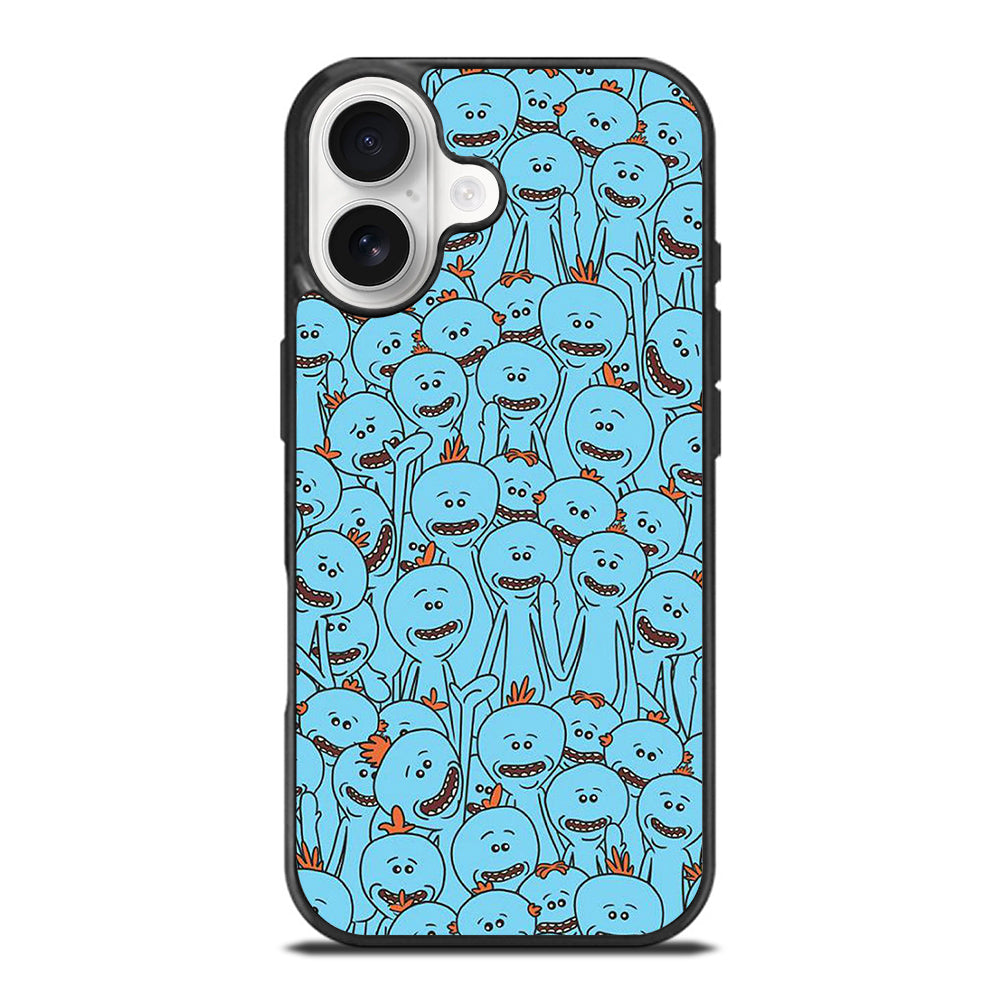 MR MEESEEKS PATTERN iPhone 17 Case Cover