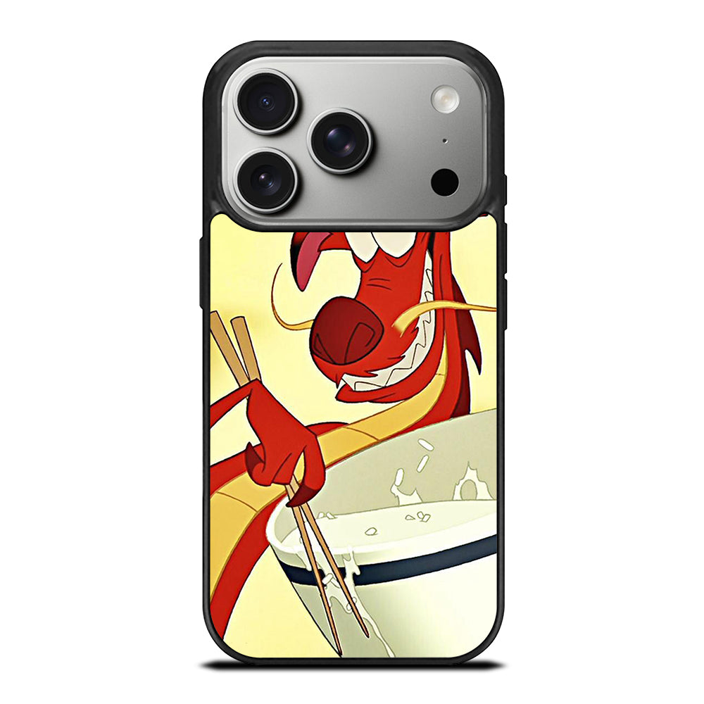 MUSHU MULAN DISNEY CARTOON 2 iPhone 17 Pro Case Cover