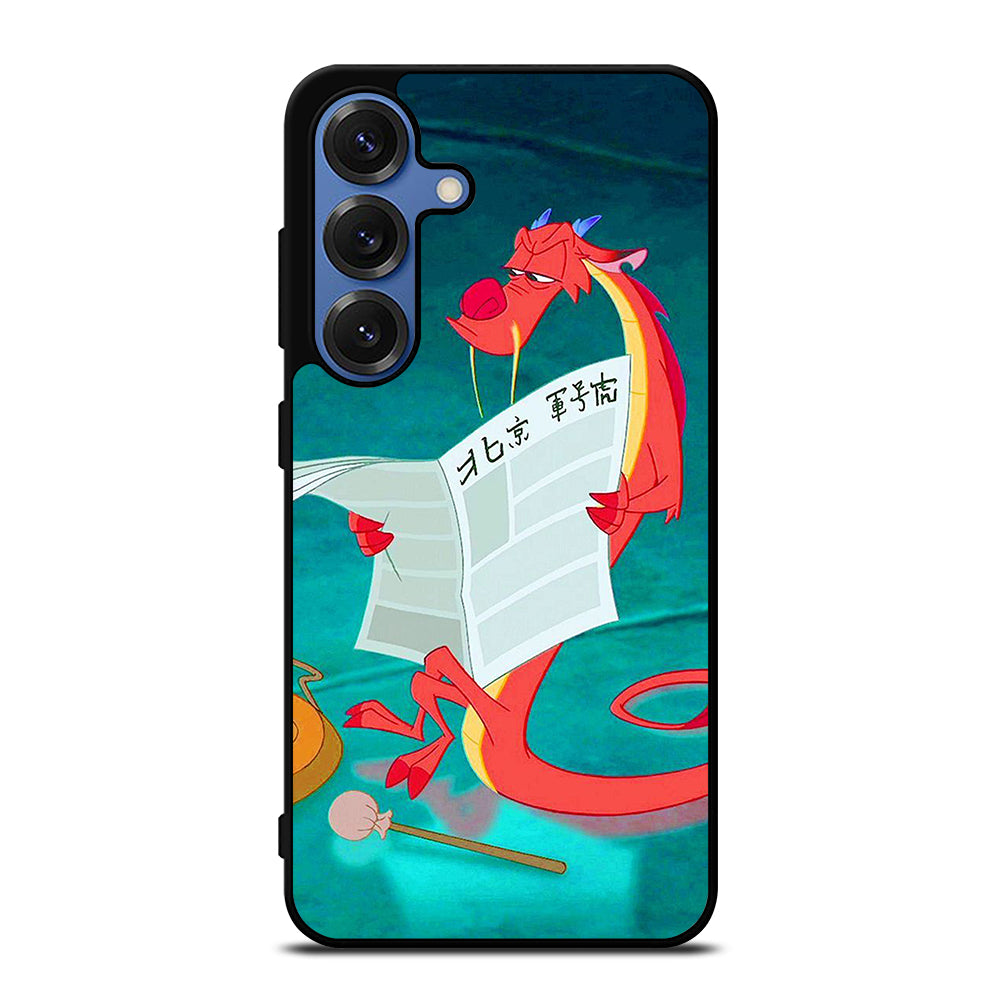 MUSHU MULAN DISNEY CARTOON Samsung Galaxy S25 Case Cover