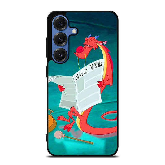 MUSHU MULAN DISNEY CARTOON Samsung Galaxy S25 Case Cover