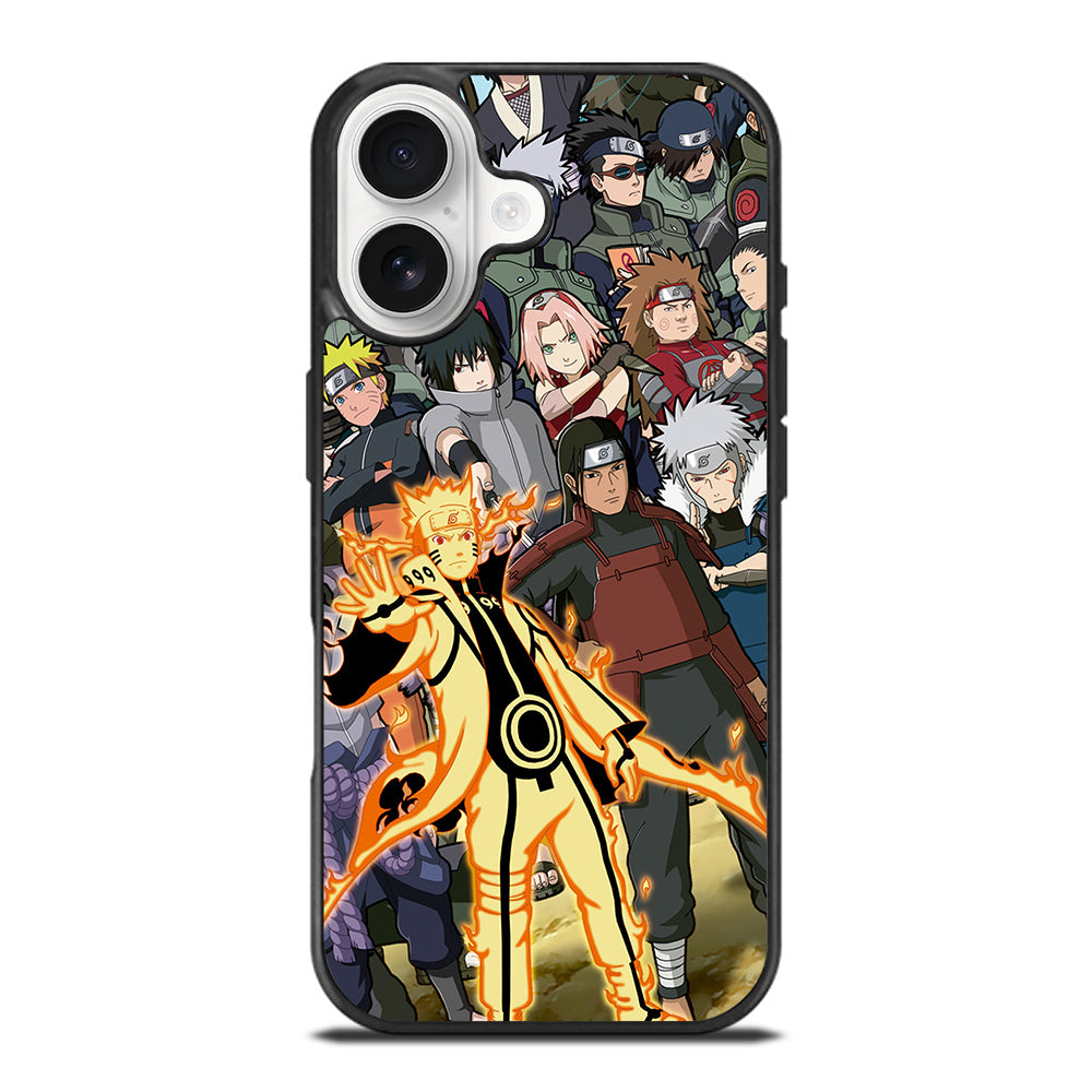 NARUTO ALL CHARACTERS 2 iPhone 17 Case Cover