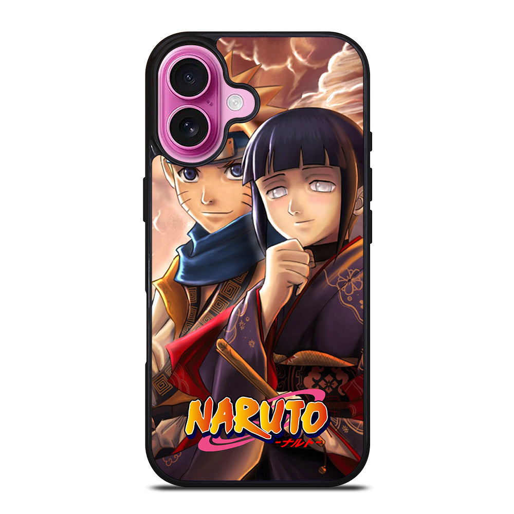 NARUTO AND HINATA LOVE 3 iPhone 16 Plus Case Cover