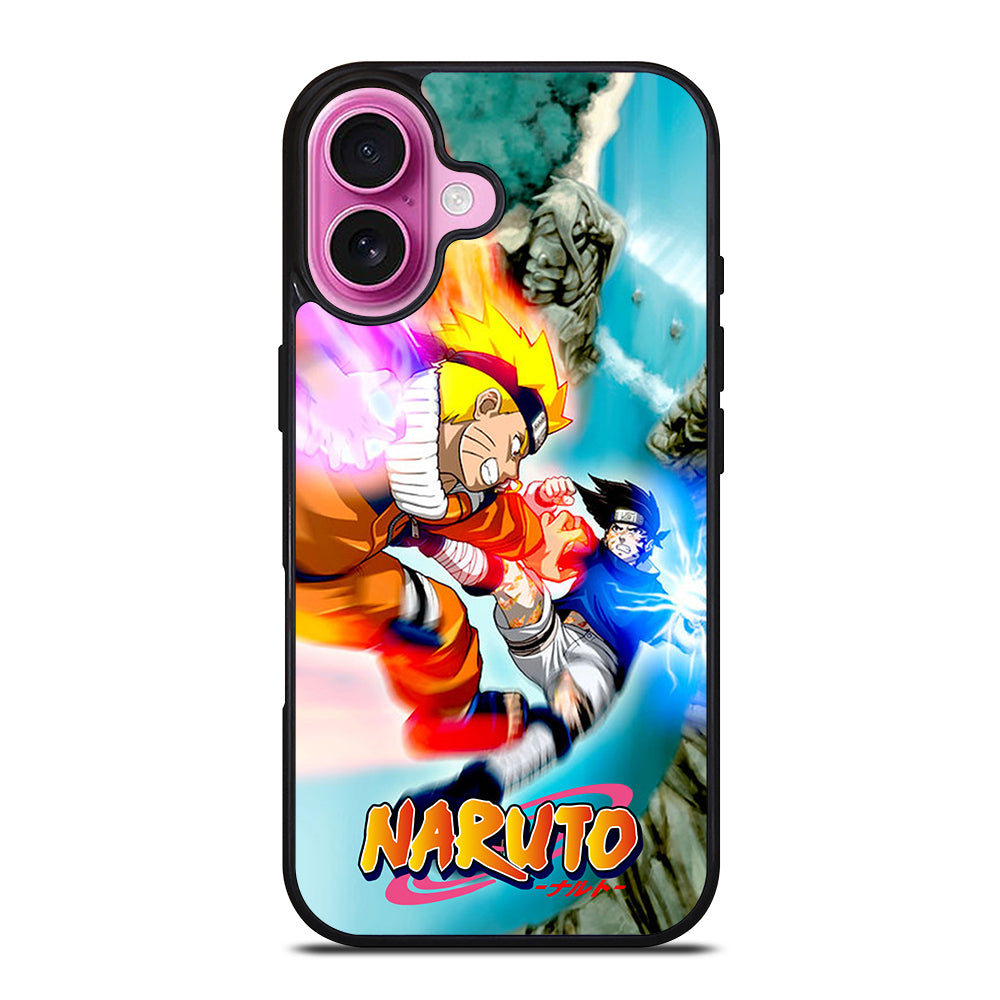 NARUTO VS SASUKE ANIME 2 iPhone 16 Plus Case Cover