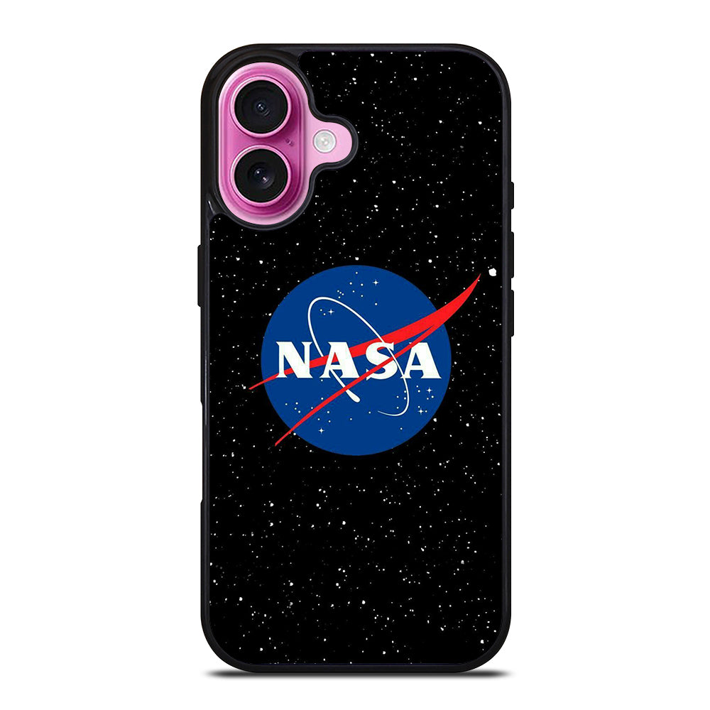 NASA BLACK LOGO iPhone 16 Plus Case Cover