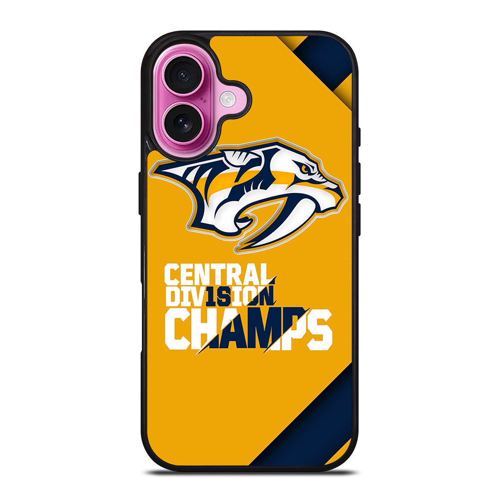 NASHVILLE PREDATORS LOGO HOCKEY 1 iPhone 16 Plus Case Cover