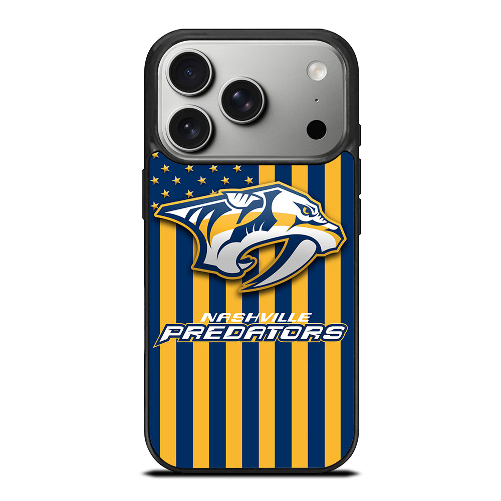 NASHVILLE PREDATORS NHL LOGO 3 iPhone 17 Pro Case Cover