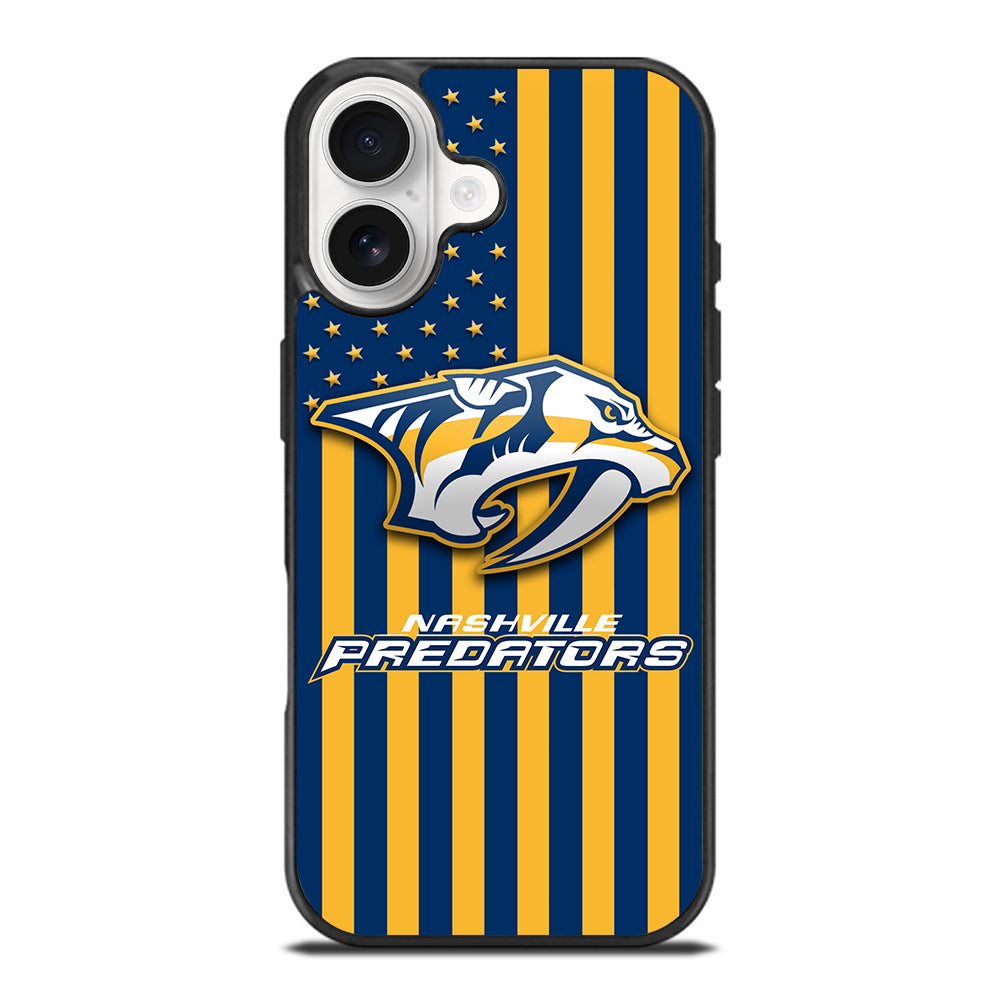 NASHVILLE PREDATORS NHL LOGO 3 iPhone 17 Case Cover