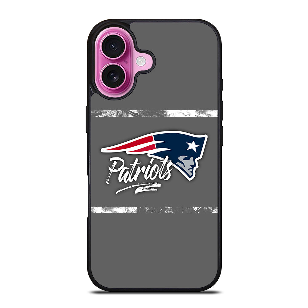 NEW ENGLAND PATRIOTS NFL LOGO iPhone 16 Plus Case Cover