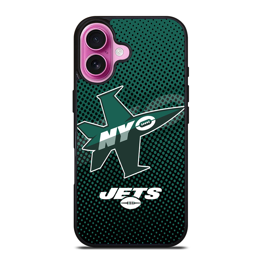 NEW YORK JETS NFL TEAM 3 iPhone 16 Plus Case Cover