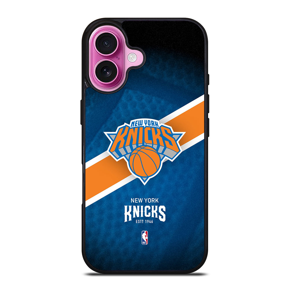 NEW YORK KNICKS LOGO NBA 1 iPhone 16 Plus Case Cover