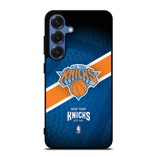 NEW YORK KNICKS LOGO NBA 1 Samsung Galaxy S25 Case Cover