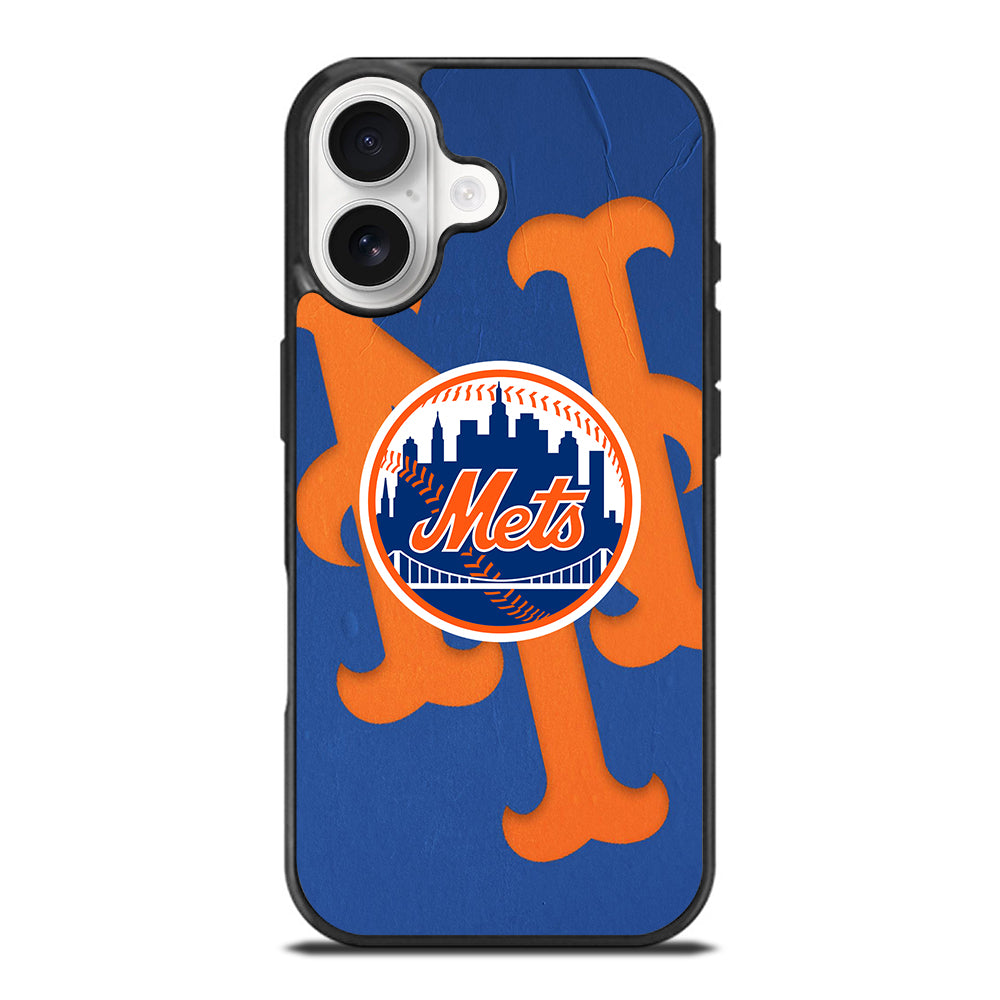 NEW YORK METS LOGO BASEBALL 1 iPhone 17 Case Cover
