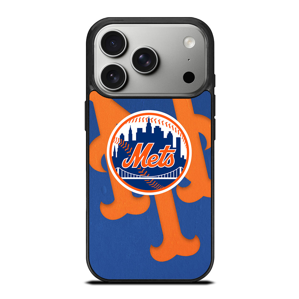 NEW YORK METS LOGO BASEBALL 1 iPhone 17 Pro Case Cover