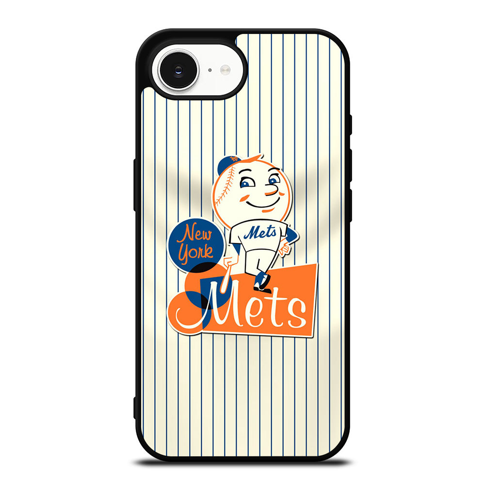 NEW YORK METS LOGO BASEBALL 2 iPhone 16e Case Cover