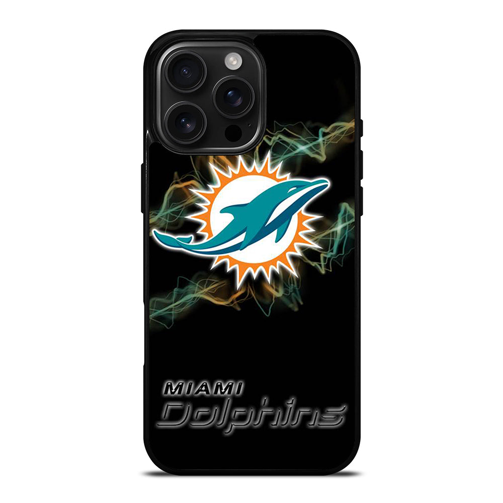 NFL MIAMI DOLPHINS LOGO 2 iPhone 16 Pro Max Case Cover