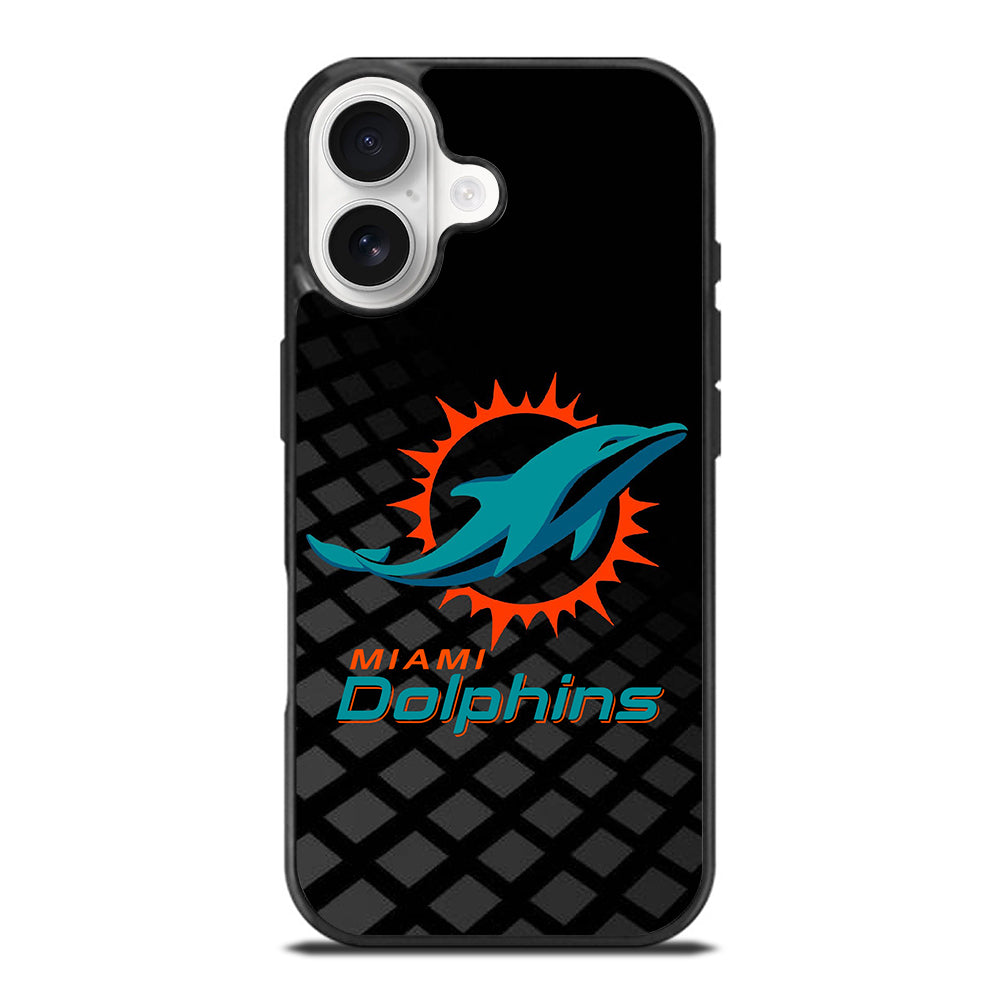 NFL MIAMI DOLPHINS LOGO 3 iPhone 17 Case Cover