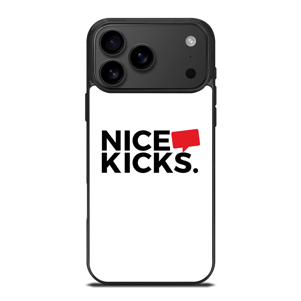 NICE KICKS LOGO iPhone 17 Pro Max Case Cover