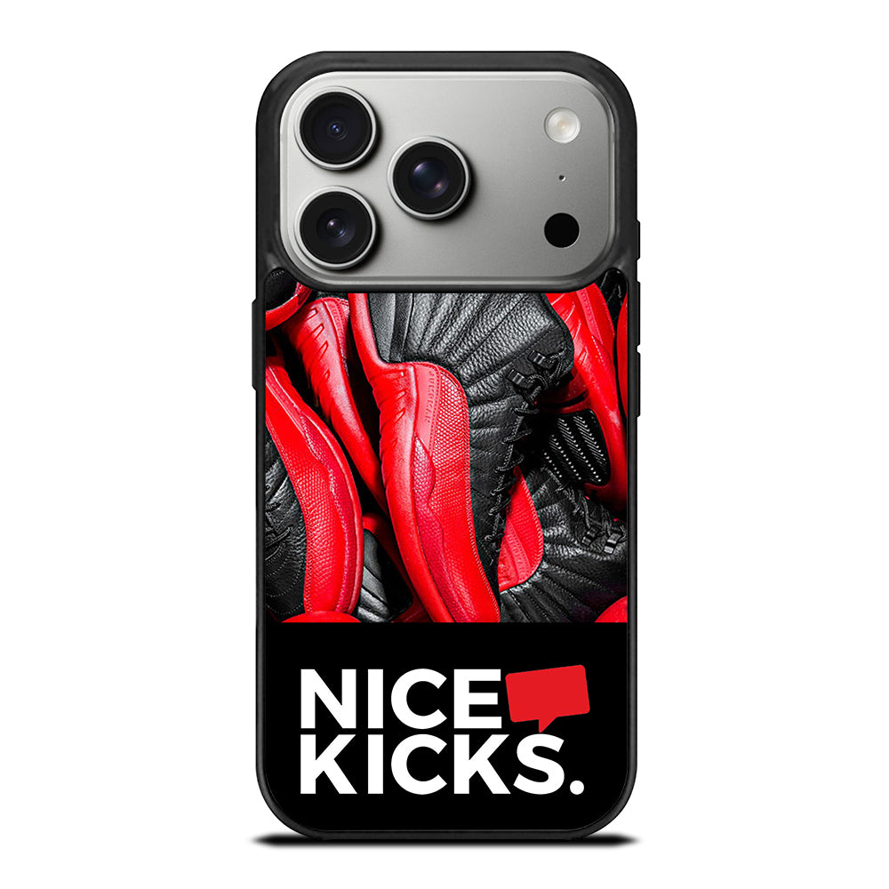 NICE KICKS SNEAKERS LOGO iPhone 17 Pro Case Cover