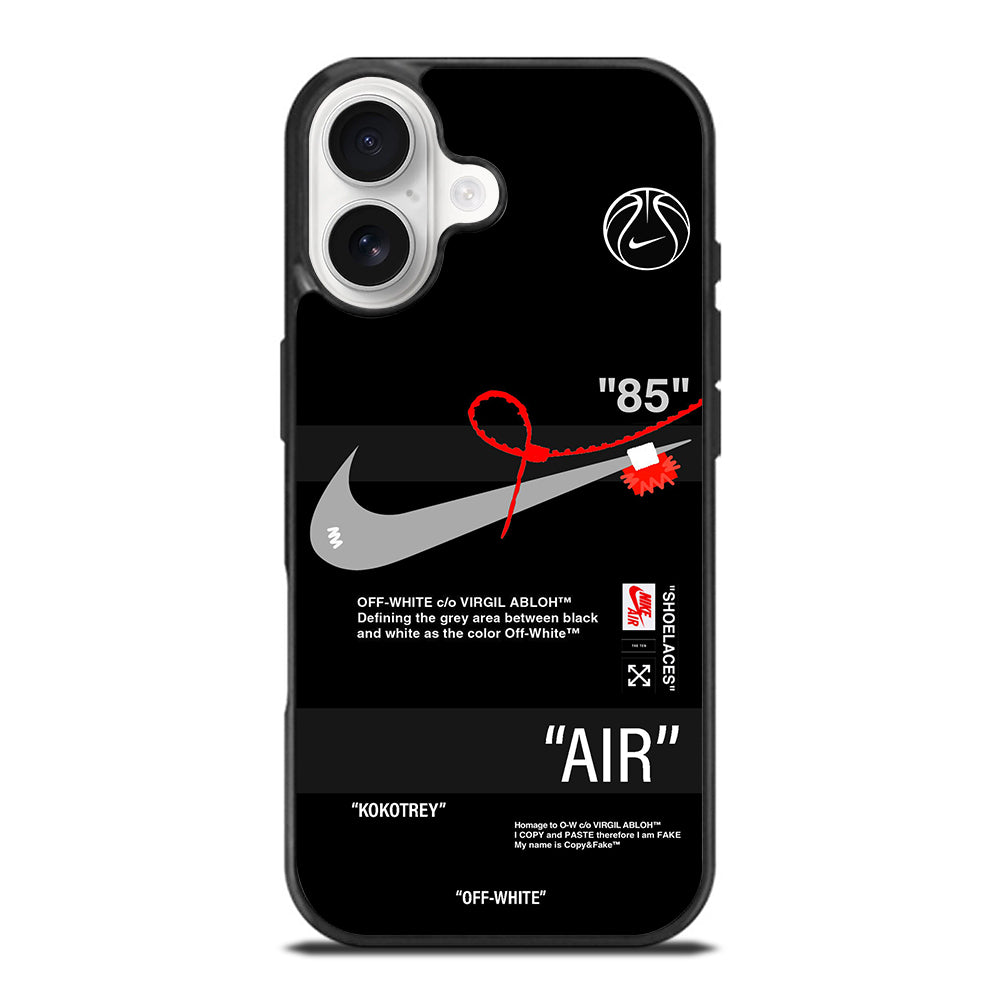 NIKE OFF WHITE AIR JORDAN 2 iPhone 17 Case Cover