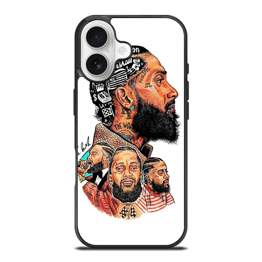 NIPSEY HUSSLE RAPPER ARTWORK iPhone 17 Case Cover